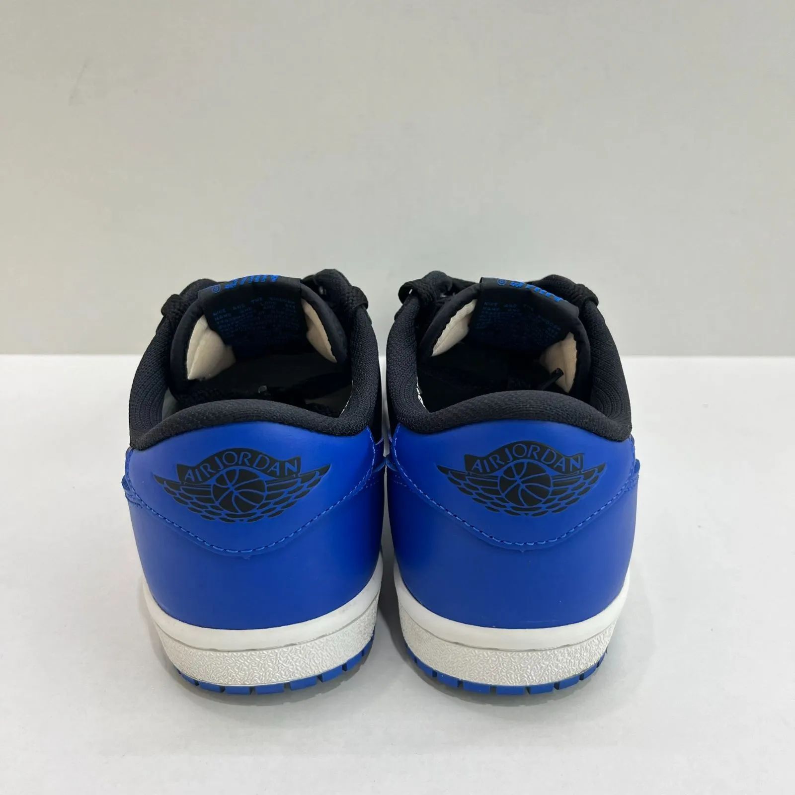 中古 Nike Air Jordan 1 Low '85 Black and Royal Blue 26.5cm