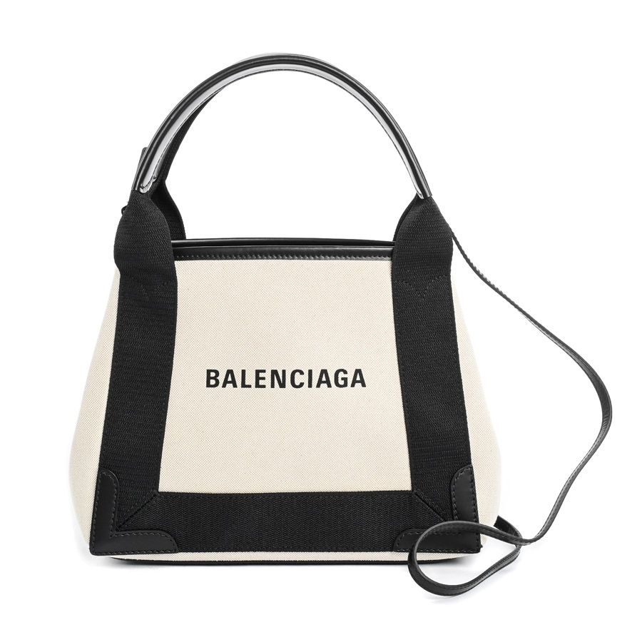 BALENCIAGA バレンシアガ ハンドバッグ ネイビーカバスXS 390346