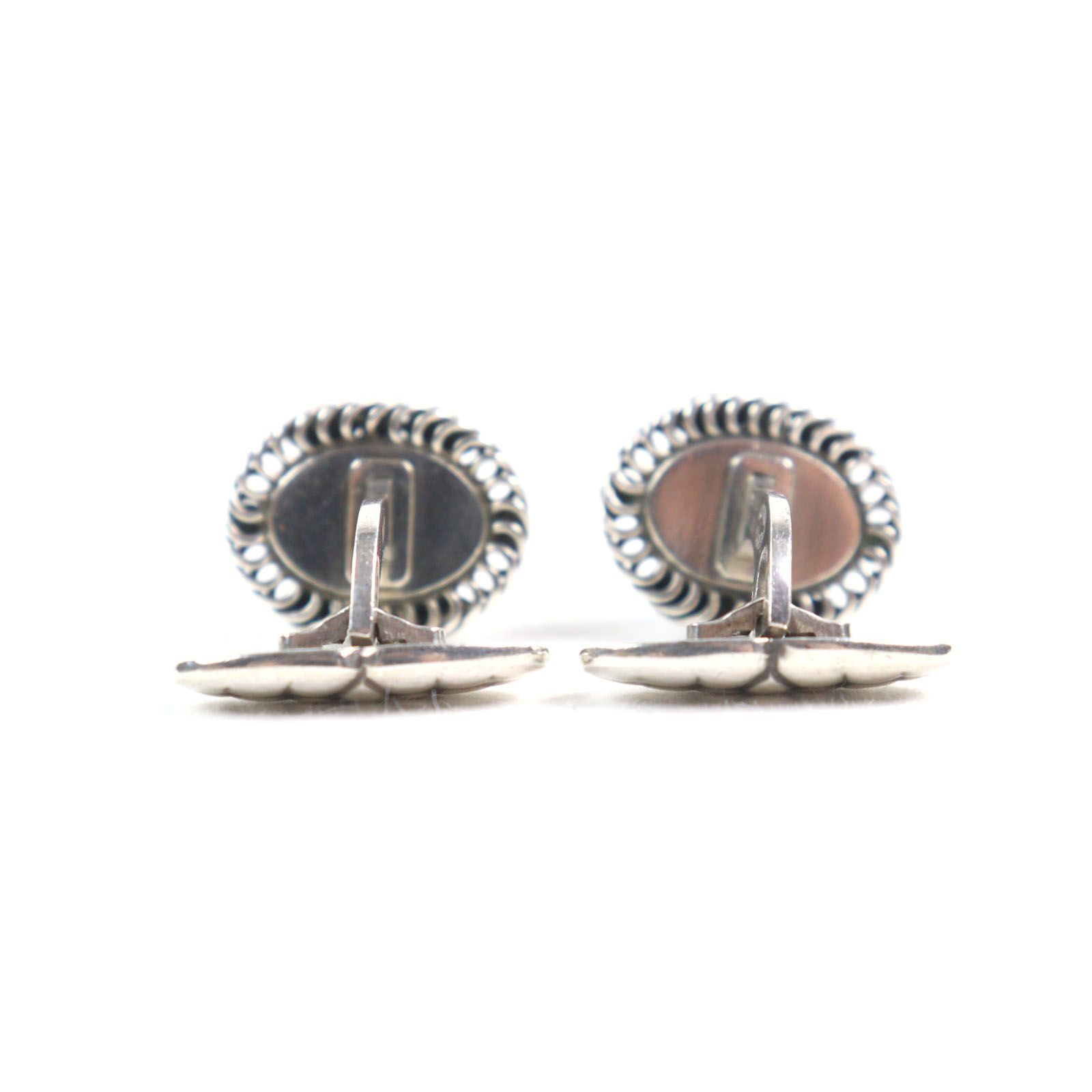 良品○Georg Jensen ジョージジェンセン 17 925 ラピスラズリ カフス