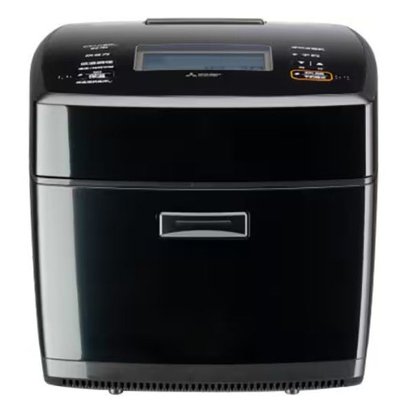 MITSUBISHI 三菱電機 ミツビシデンキIHジャー炊飯器 ダブル備長炭コート/熾火 おきび /2層厚釜/5.5合炊き/黒曜 NJ-VS10H-B(2662604)送料無料 MITSUBISHI 三菱電機 ミツビシデンキ IHジャー炊飯器 ダブル備長炭