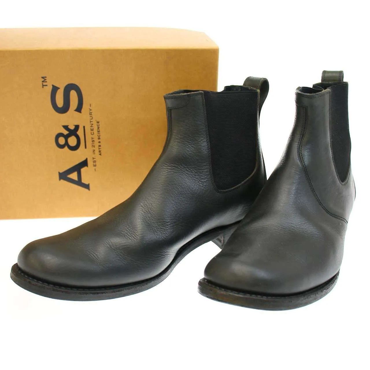 ARTS&SCIENCE Chelsea Boots 25.5 ブーツ 革靴 黒 楽天市場】アーツ サイエンス ブーツの通販 ARTS&SCIENCE Chelsea