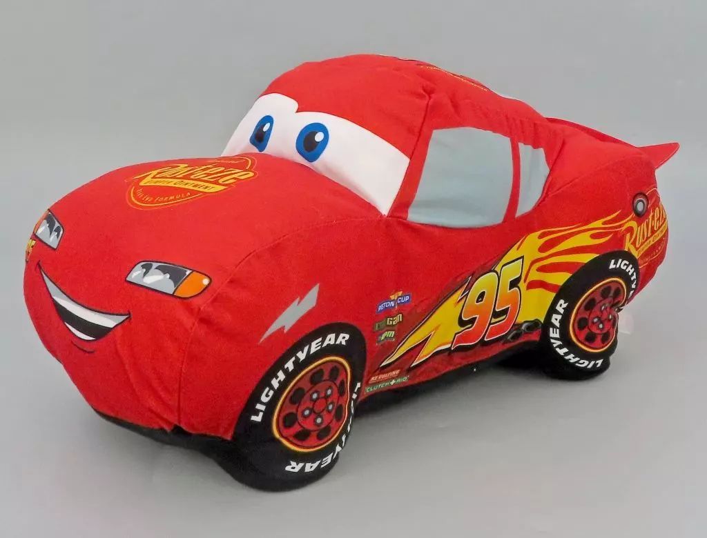中古】ぬいぐるみ ライトニング・マックィーン 超BIGぬいぐるみ