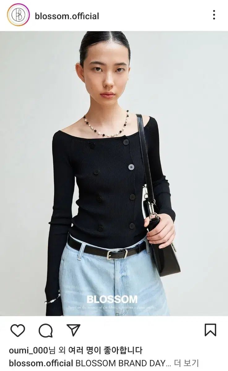 ブロッサム H 会社 blossom h company オフショルダー