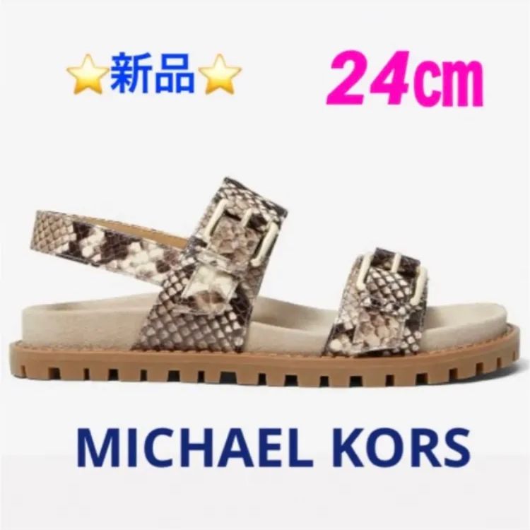 MICHAEL KORS JUDD サンダル 24㎝ - aya shoes shop - メルカリ