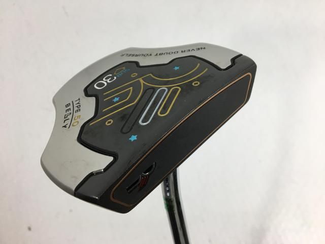 【中古ゴルフクラブ】ネバーコンプロマイズ Sub 30 TYPE-50 BELLY パター 2012 オリジナルスチール パター