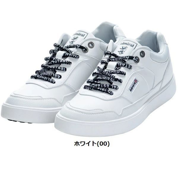 ADMIRAL GOLF/アドミラル ゴルフシューズ【ホワイト/28.0㎝】新品 Admiral Golf ADMIRAL GOLF アドミラル ゴルフ ゴルフシューズ