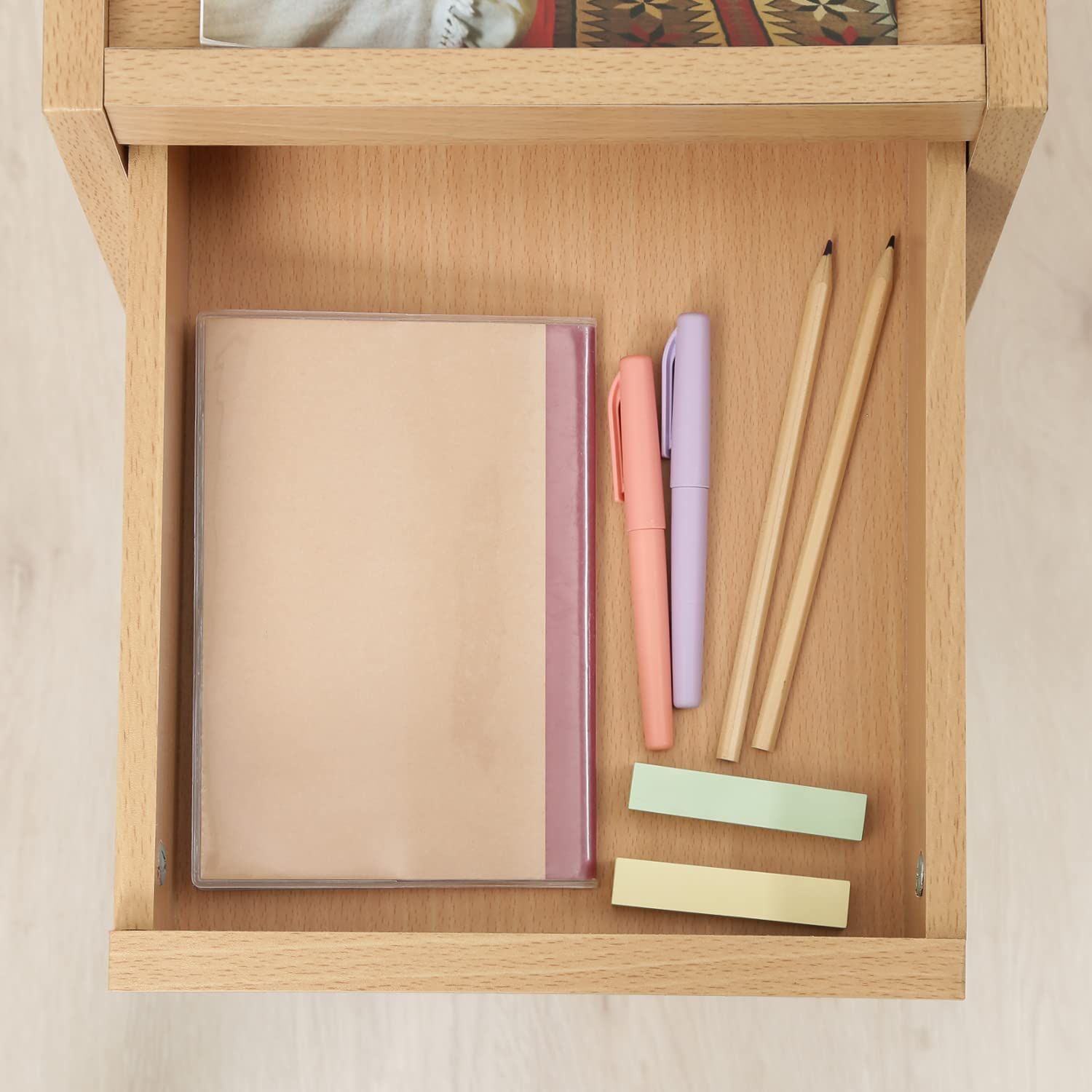 コンセント A4収納 引き出し 幅 2口 サイドテーブル 幅 コンセント 2口 引き出し サイドテーブル A4収納 【公式通販】