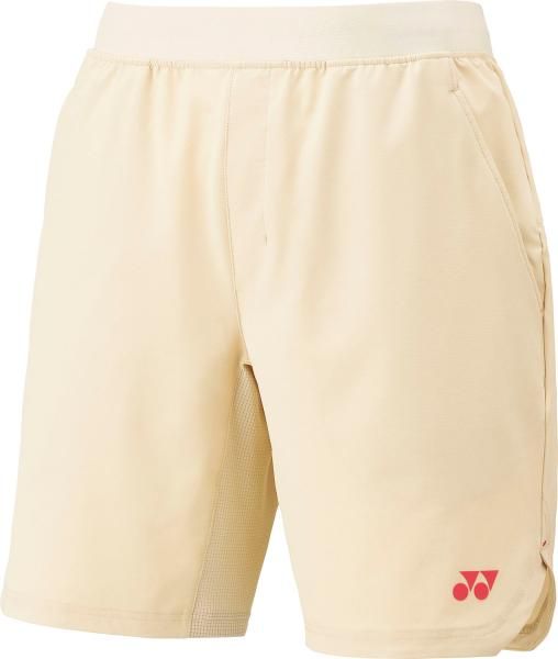 【新品・5営業日で発送】YONEX ヨネックス ユニハーフパンツ (15194) 色 : アイスベージュ サイズ : SS 