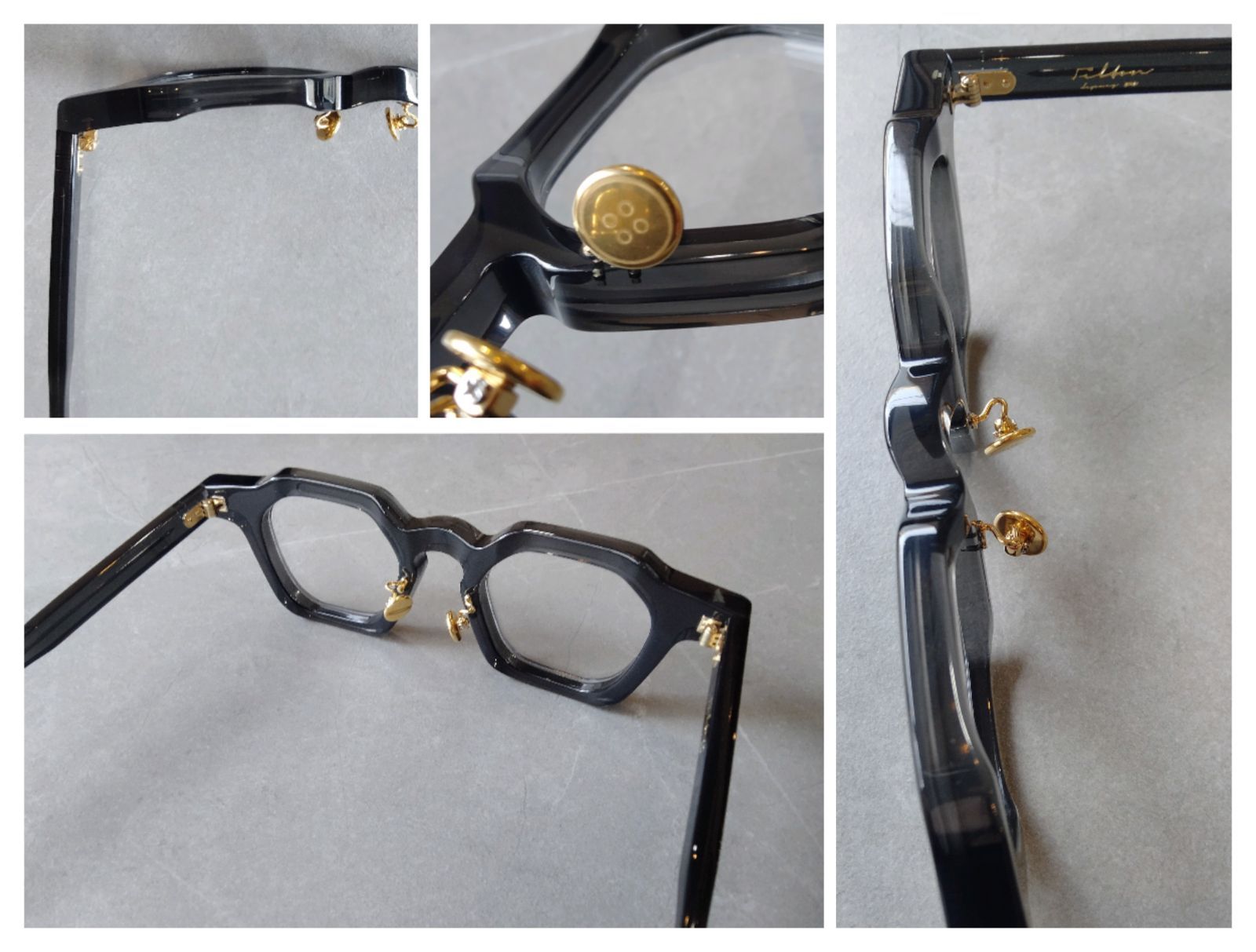 新作コレクション】Filton eyewear(フィルトン)「Aiguille 04」noir.1 