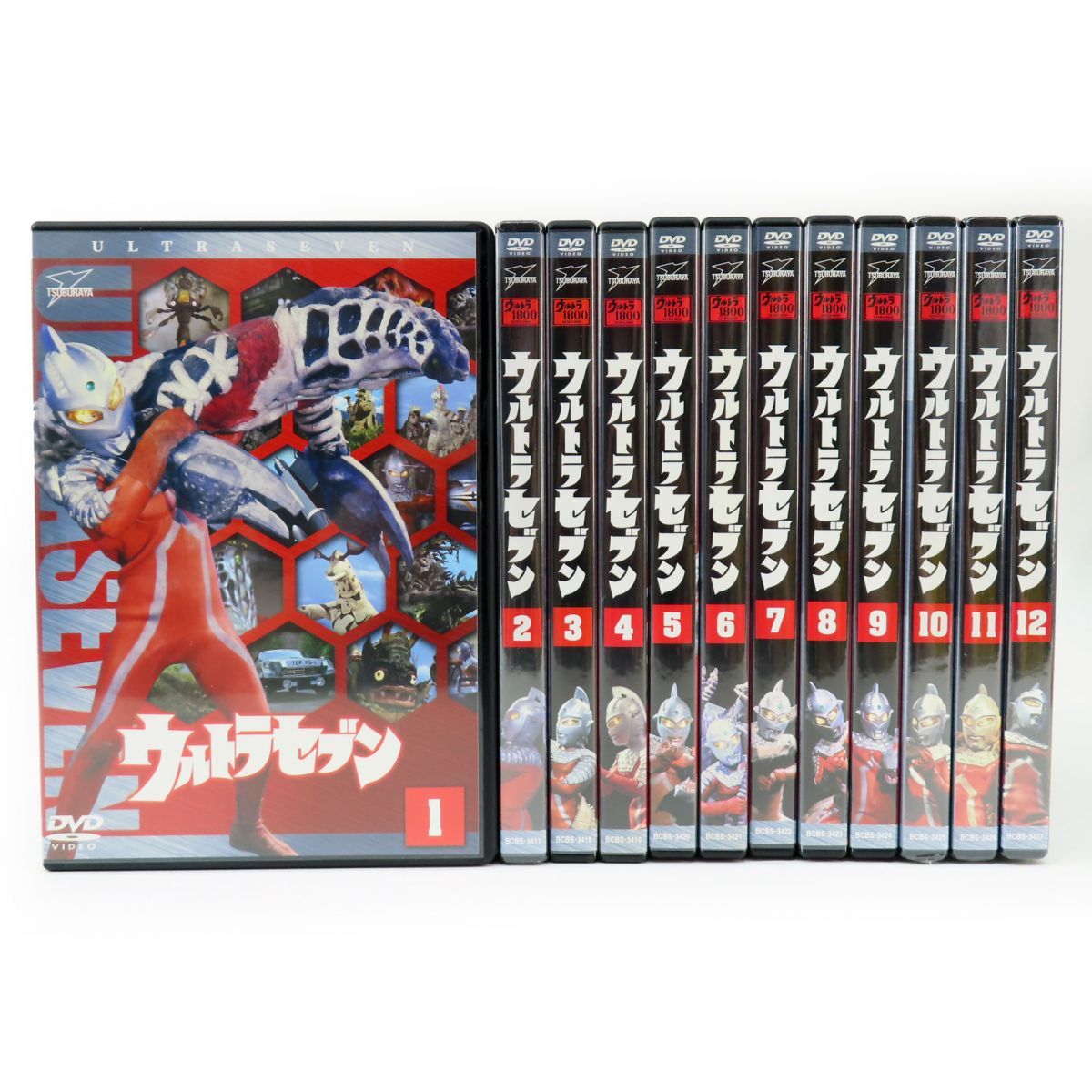 DVD ウルトラセブン Vol.1〜Vol.12 セット ※中古(Vol.2・Vol.10〜Vol.12は未開封) - メルカリ