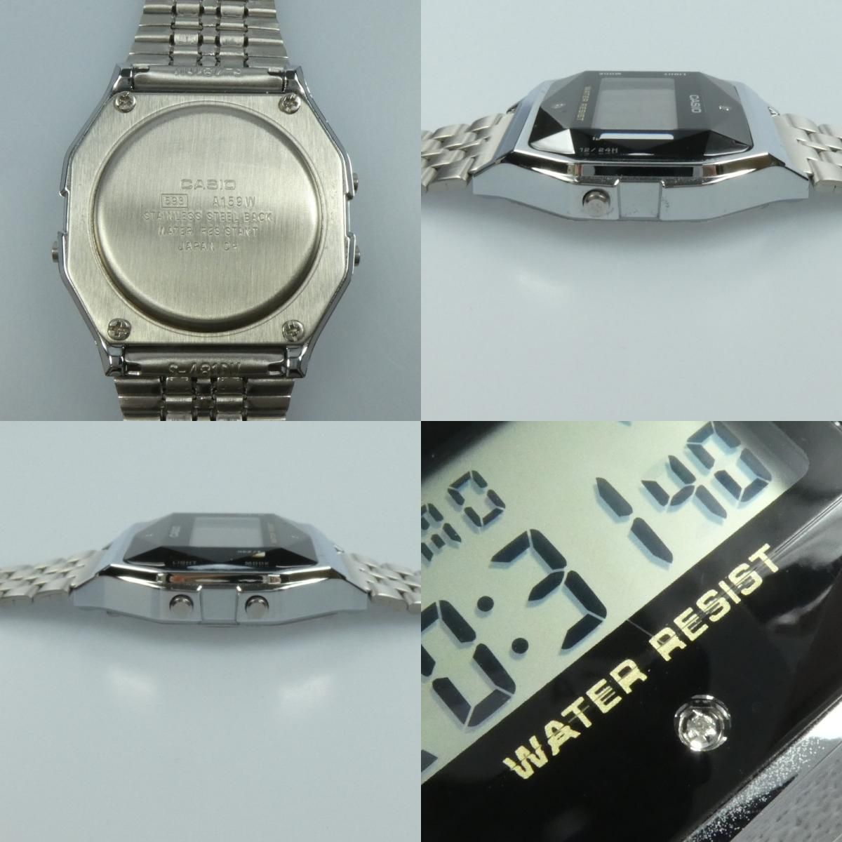 姫路東店】 中古 CASIO | カシオ 腕時計 A159WAD-1D シルバー 【131  