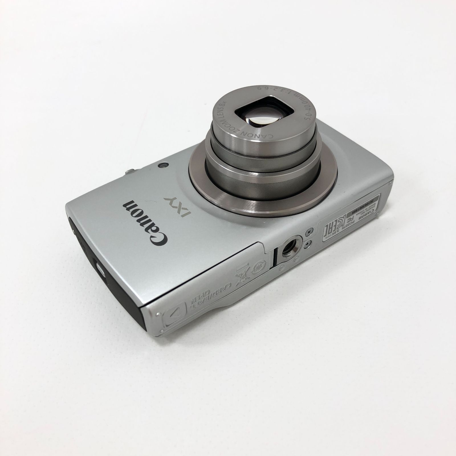 キヤノン 動作確認済 Canon IXY180 コンパクトデジタルカメラ シルバー