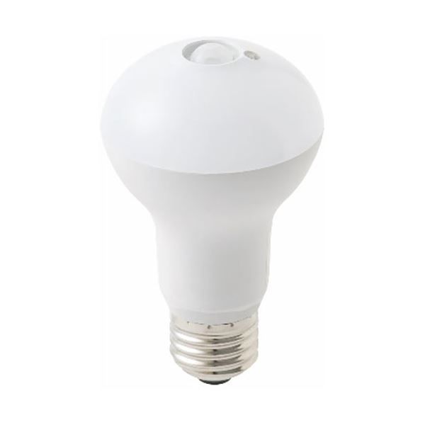 5個セット 東京メタル工業 人感センサー付LED電球 昼白色 60W相当 口金E26 LDR8NS60W-TMX5