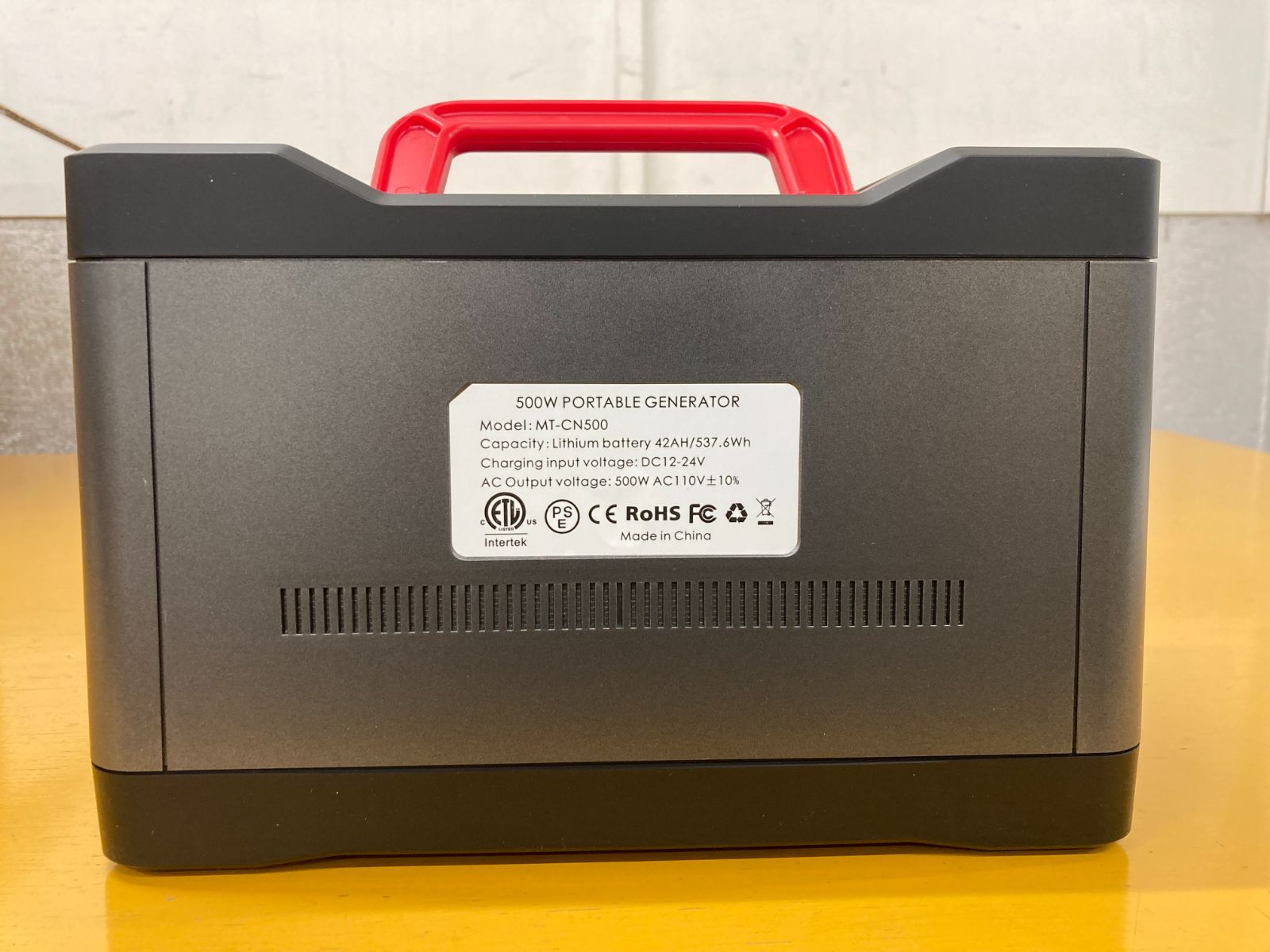 Somikon ポータブル電源 大容量 500W 家庭用蓄電池 168000mAh/537Wh