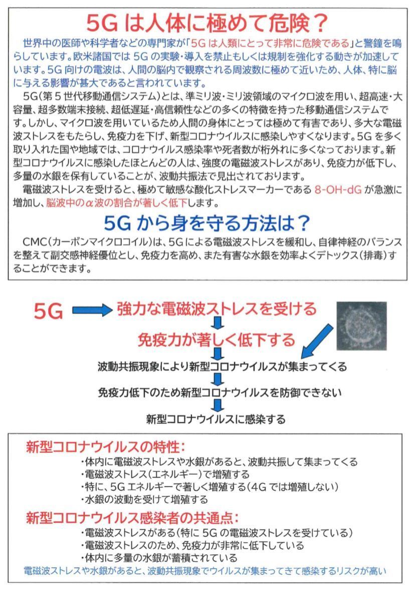 5G・電磁波対策 CMCペンダントC型 ☆ポーチ付き！ - メルカリ