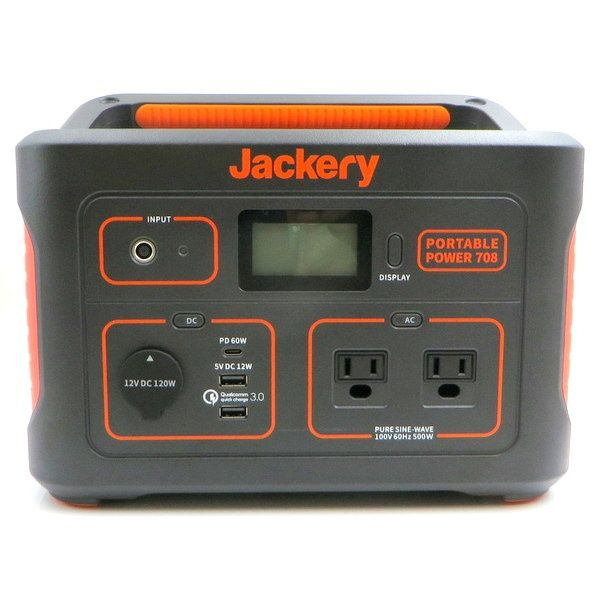 ジャックリー ポータブル電源 708 発電機 ポータブルバッテリー 大容量 191400mAh/708Wh Jackery 防災 TA0026 ◇ -  メルカリ