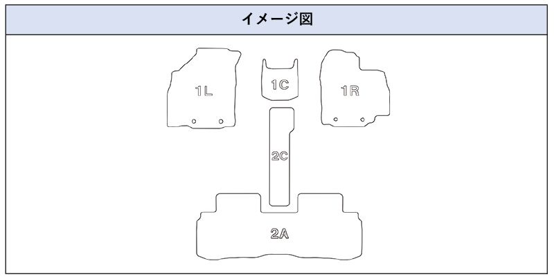 用立体フロアマット