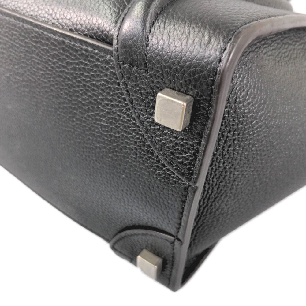CELINE セリーヌ ラゲージ マイクロショッパー レザー