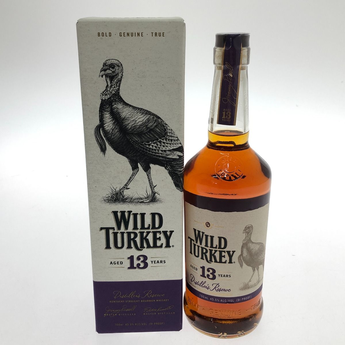 □□WILD TURKEY ワイルドターキー 13年 バーボンウイスキー 未開栓