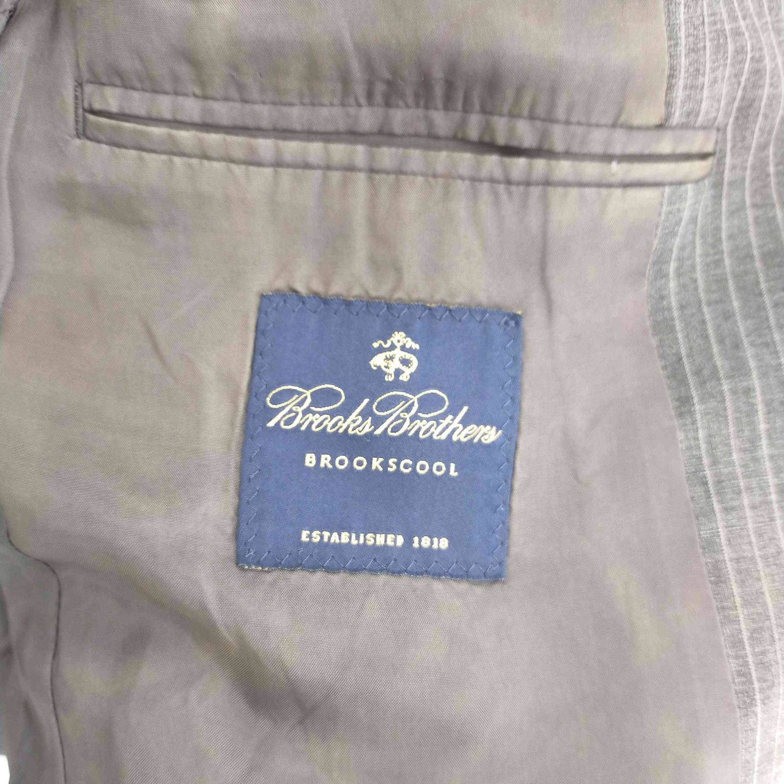 ブルックスブラザーズ BROOKS BROTHERS 背抜き2Bストライプ