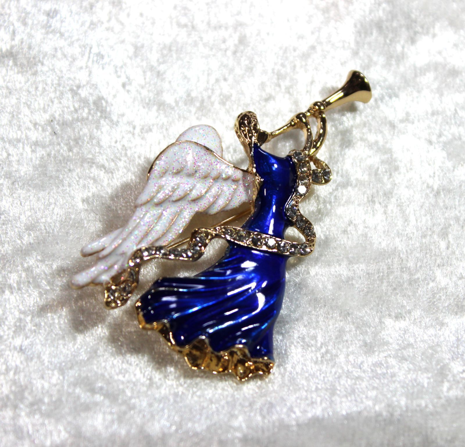 バカラ　ラッパを吹く天使 バカラ] ラッパを吹く天使