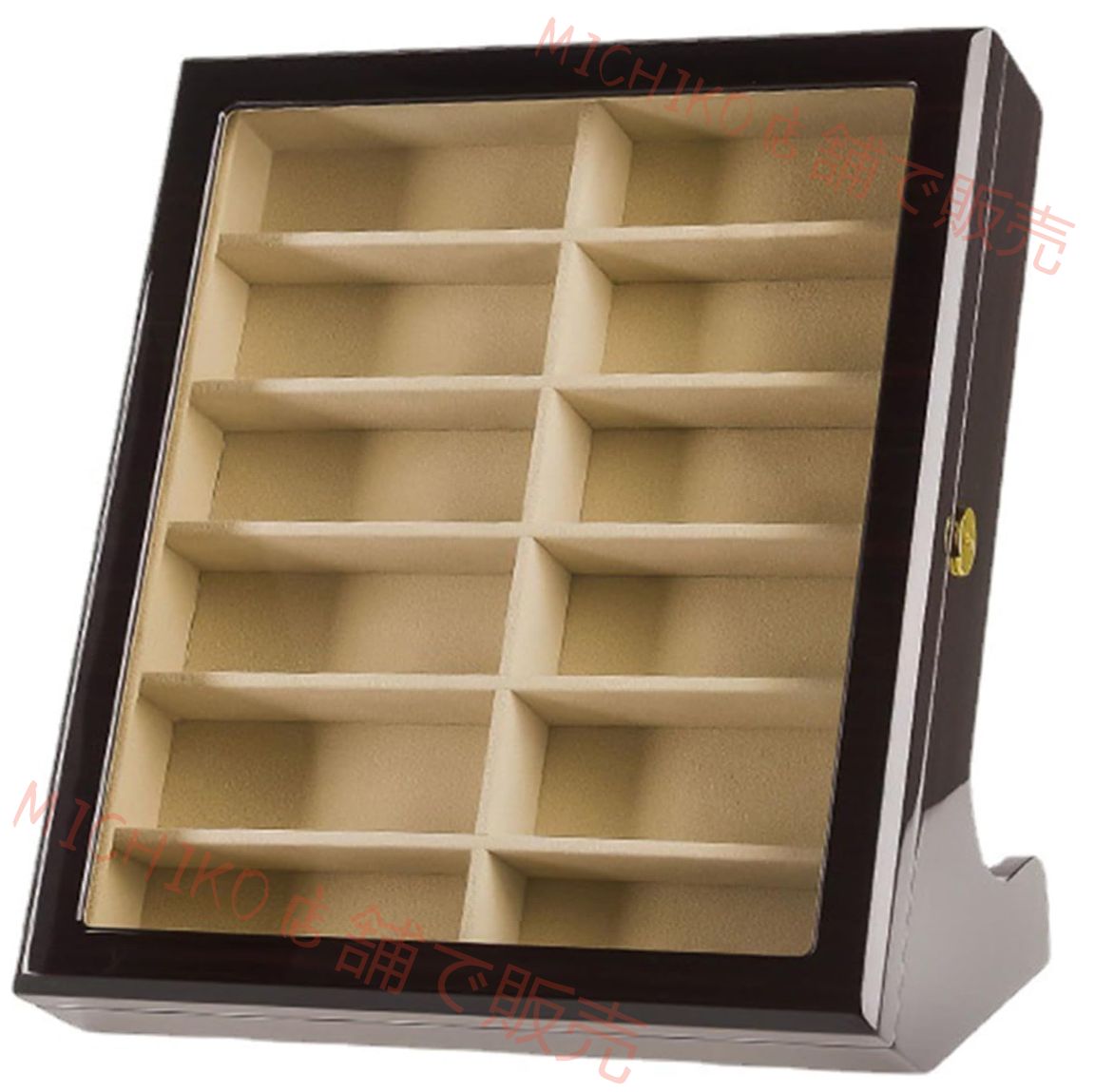 メガネホルダー 眼鏡 サングラスケース 収納ボックス 木製 コレクション ディスプレイボックス メガネ オーガナイザー ビジネス ディスプレイ 眼鏡デ 鍵付き