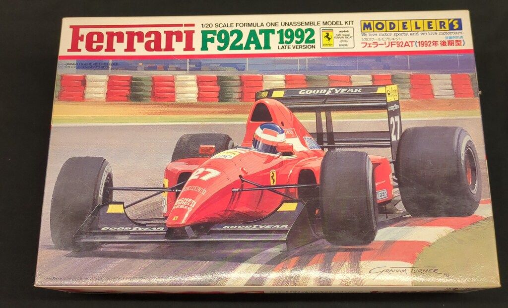 完売 F92AT（1992年後期型） フェラーリ 1/20 モデラーズ 5008 メルカリ - 模型製作用品