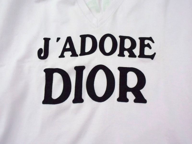 Christian Dior - 極美品 Christian Dior クリスチャンディオール J&#39;ADORE DIOR ジャドール Vネック タンクトップ 3H16155400 サイズ42 ピンク 中古 4b003617 極美品 Christian Dior クリスチャンディオール J'ADORE DIOR