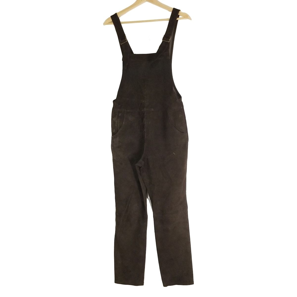 DEUXIEME CLASSE ドゥーズィエム オールインワン レディース - ダークブラウン フルレングス スエード