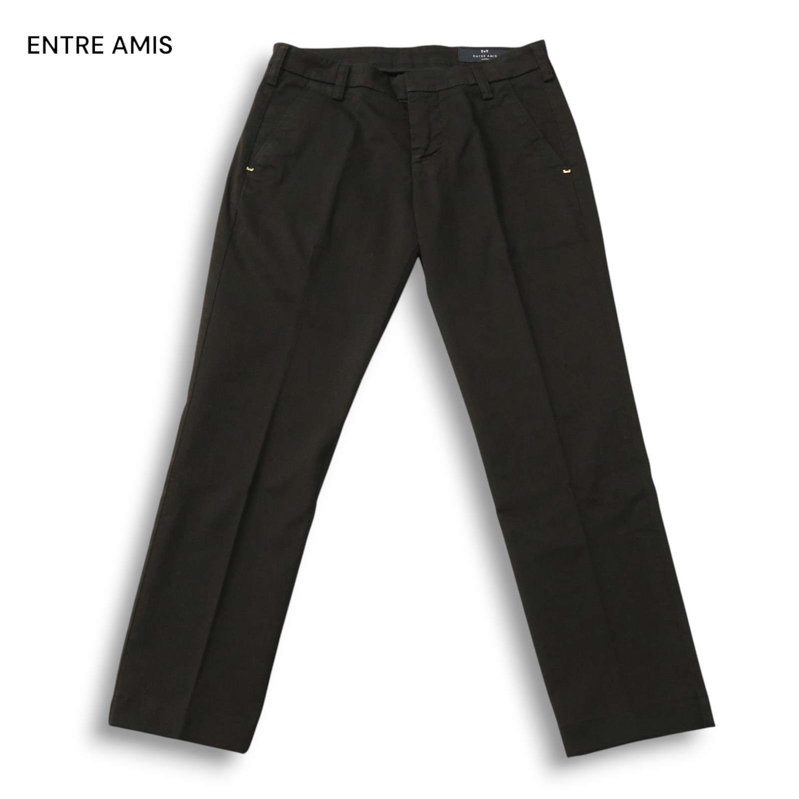 イタリア製　ENTRE AMIS アントレアミ　チノパン イタリア製☆ ENTRE AMIS アントレアミ 通年 TK America Slim