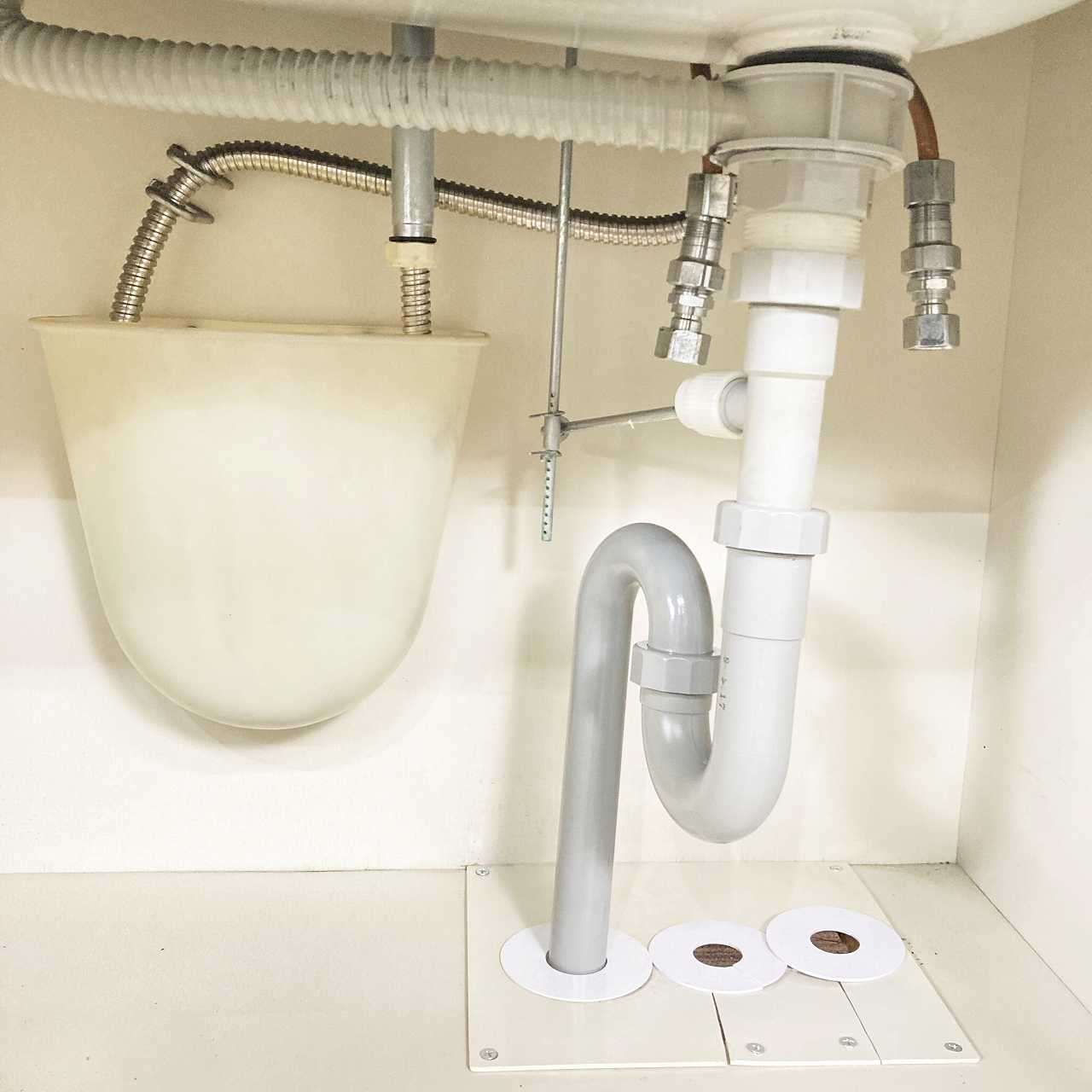 2枚扉タイプ 手洗台