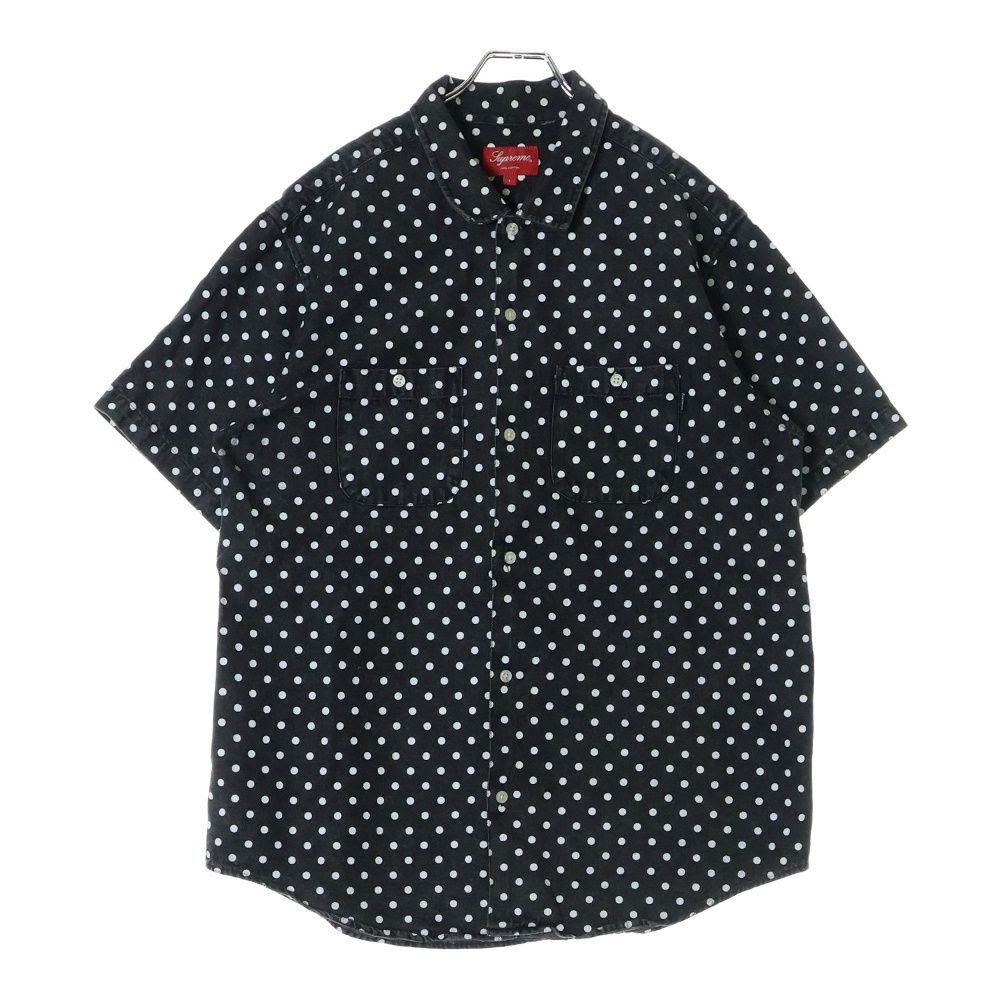 SUPREME (シュプリーム) 18SS Polka Dot Denim Shirt ポルカ