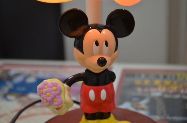 ミッキー&ミニー　アクションランプ　インテリアランプ　ヴィンテージ　通電確認済 トイボックス ミッキー＆ミニー アクションランプ ヴィンテージ