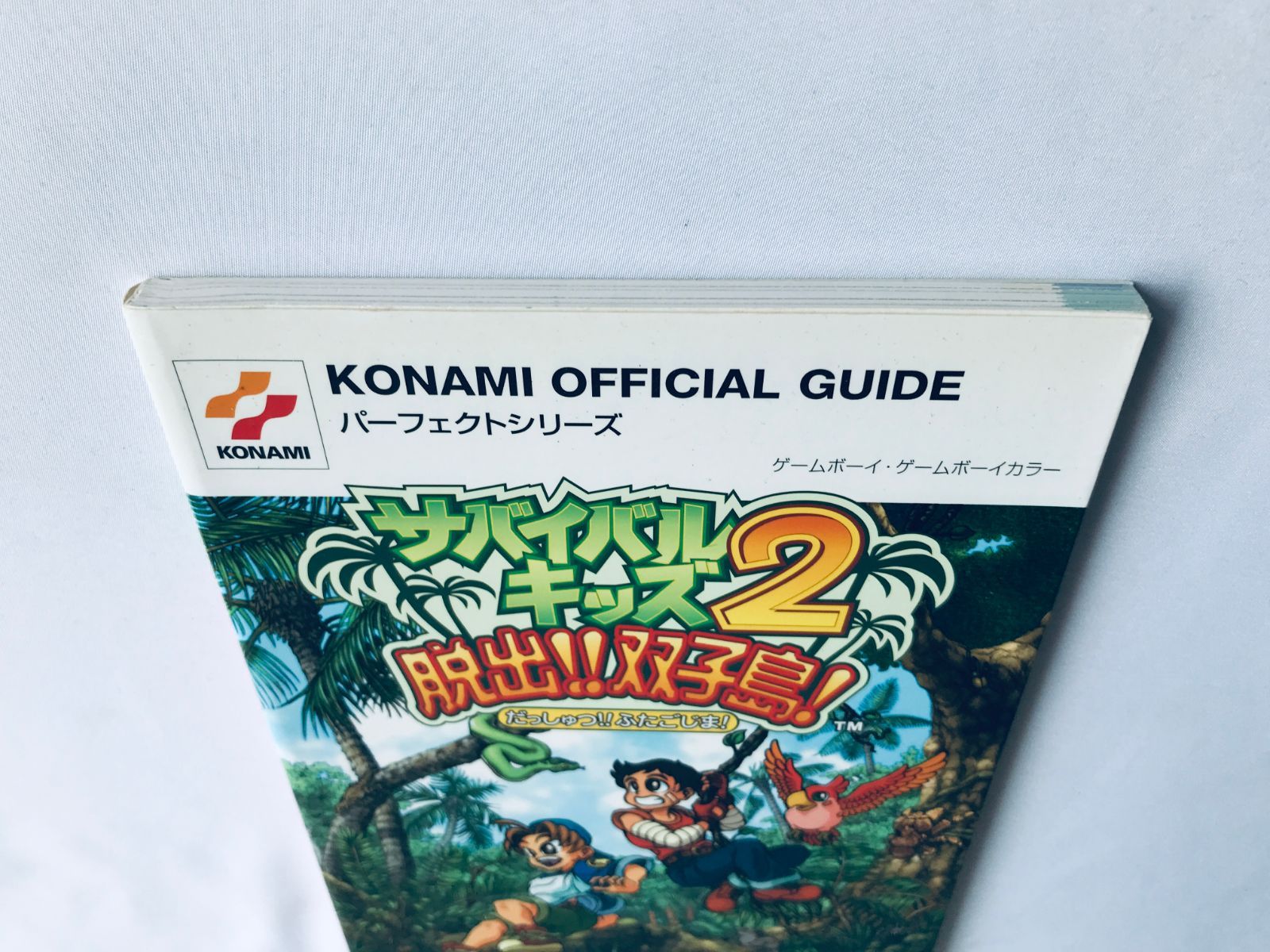 サバイバルキッズ2 脱出!!双子島! パーフェクトガイド GBC 攻略本 初版