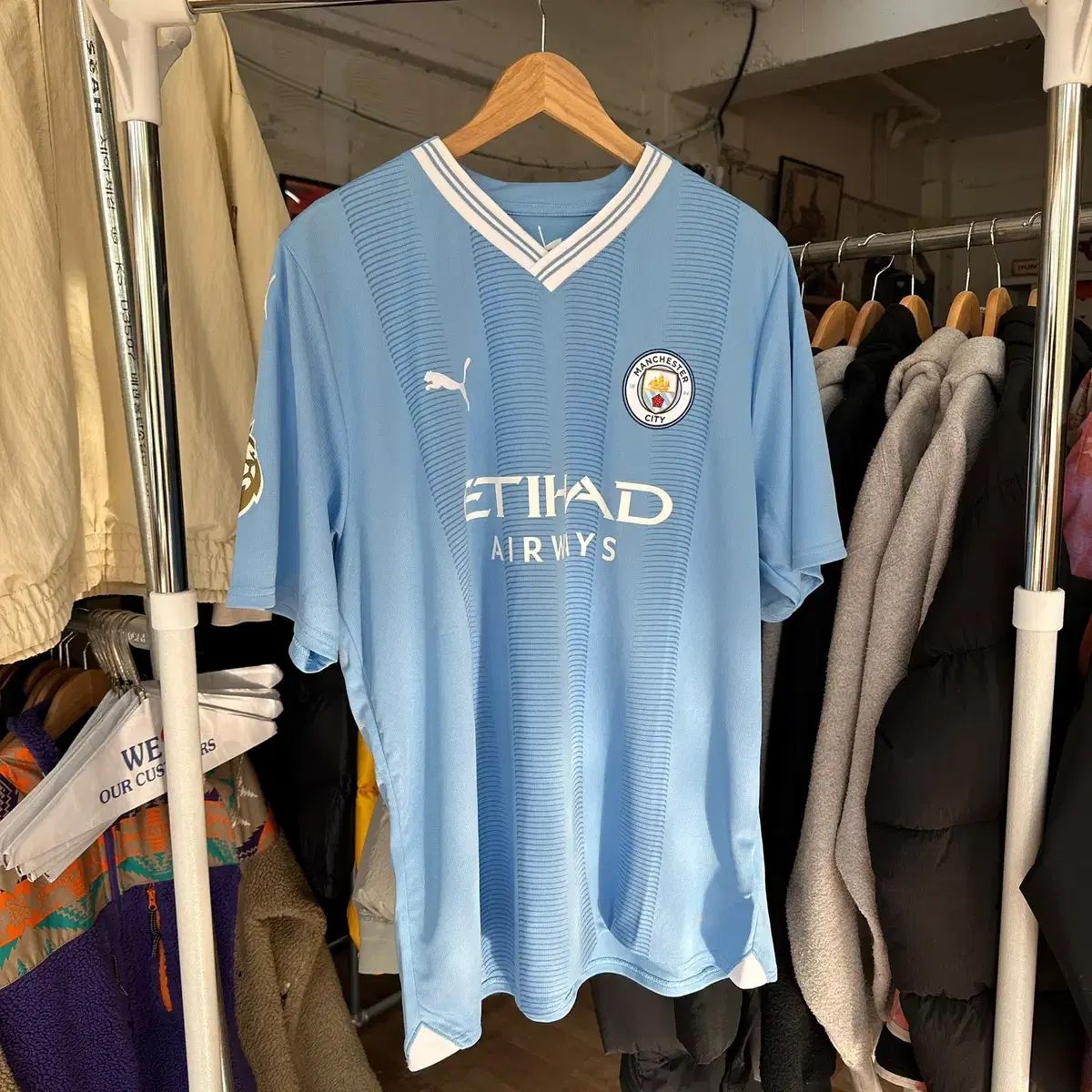 マンチェスター・シティ23-24ハーランド 9 M 長袖 マンチェスター