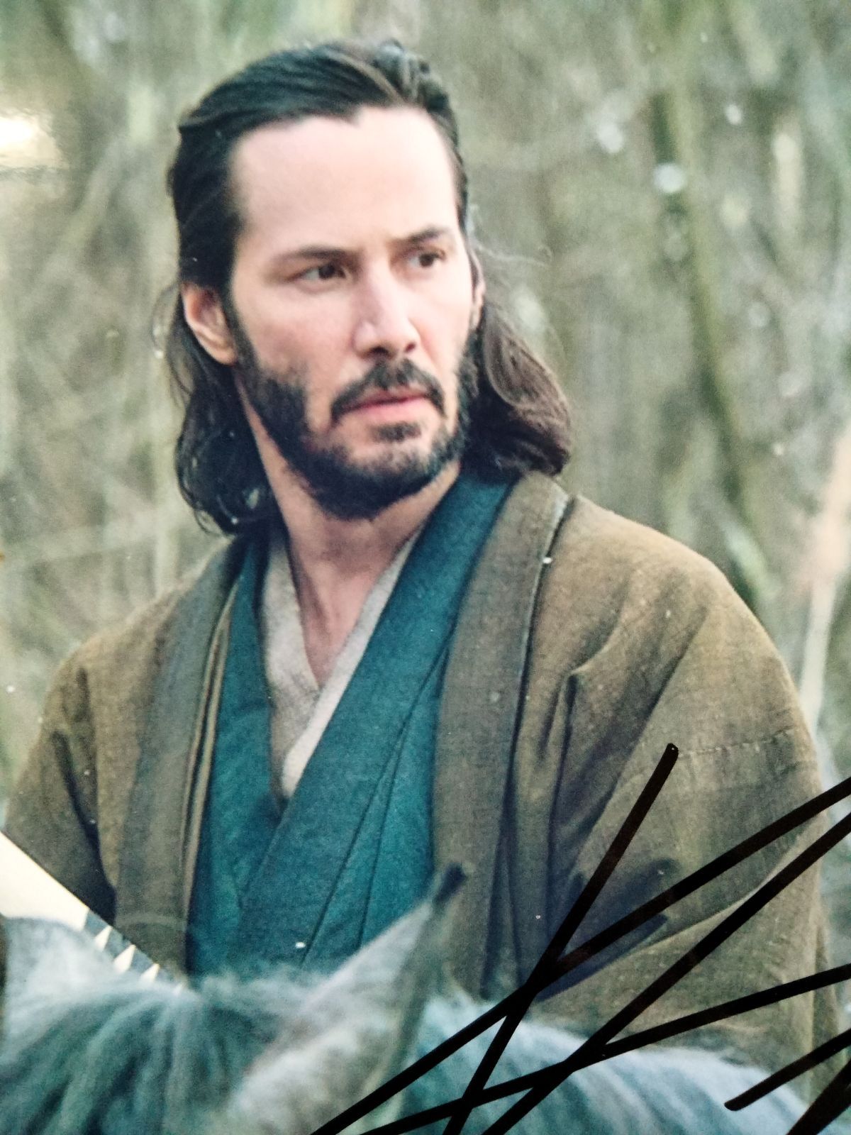キアヌ・リーブス直筆サイン入り超 大型写真…47RONIN - メルカリ