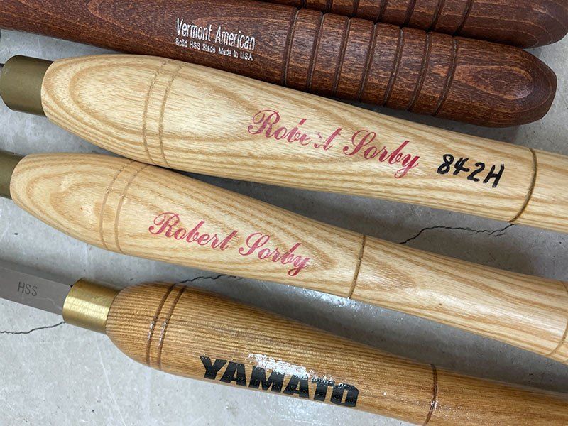 木工旋盤用バイト 14本まとめて HSS ROBERT SORBY ロバートソービー Vermont American HSS (HD1934kwsnYM) 木工旋盤用バイト 14本まとめて HSS ROBERT SORBY ロバートソービー