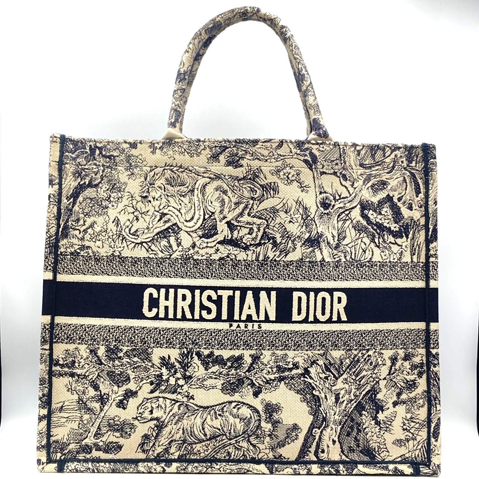 Dior 希少 Around the World ブックトート42 ラージ 中古 Dior 希少 Around the World ブックトート42 ラージ 中古 (Dior