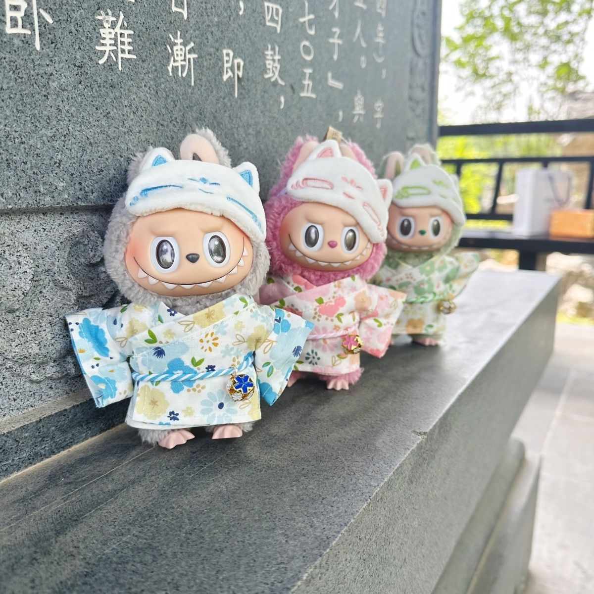 POPMART LABUBU ラブブ ぬいぐるみ服 ぬい服 着せ替え3P セット