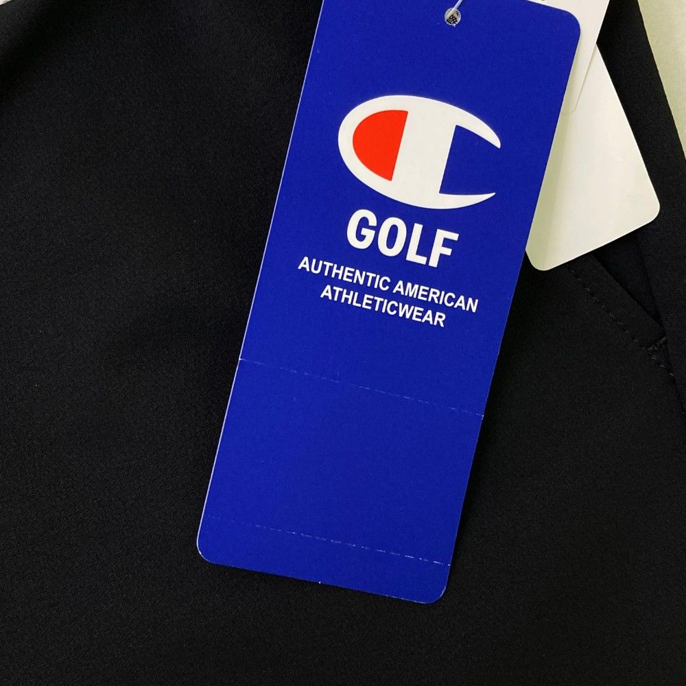 サイズ：L CHAMPION GOLF チャンピオンゴルフ  裏起毛パンツ  ブラック系 [240101459559] ゴルフウェア メンズ ストスト CHAMPION GOLF チャンピオンゴルフ 裏起毛パンツ ブラック系