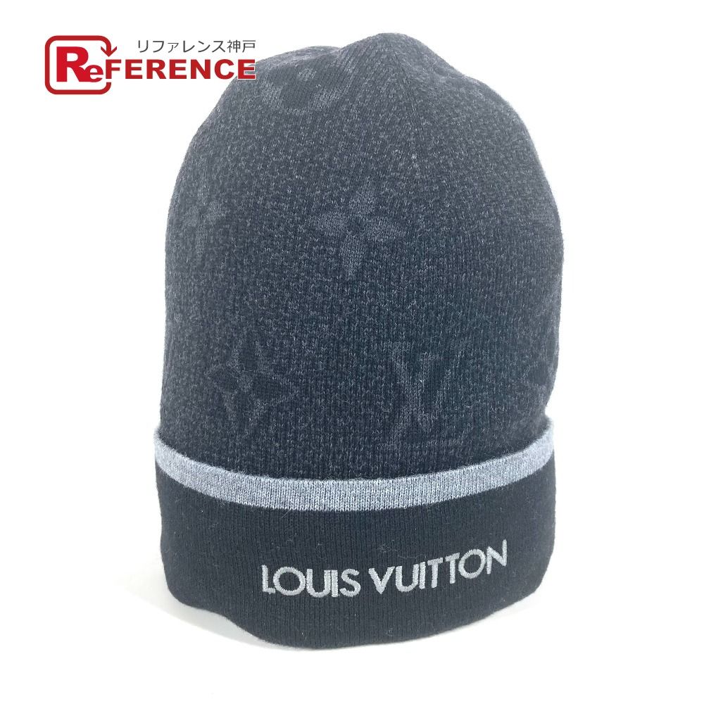 LOUIS VUITTON ルイヴィトン ニット帽 ビーニー マイ・モノグラム・エクリプス M73469 ウール