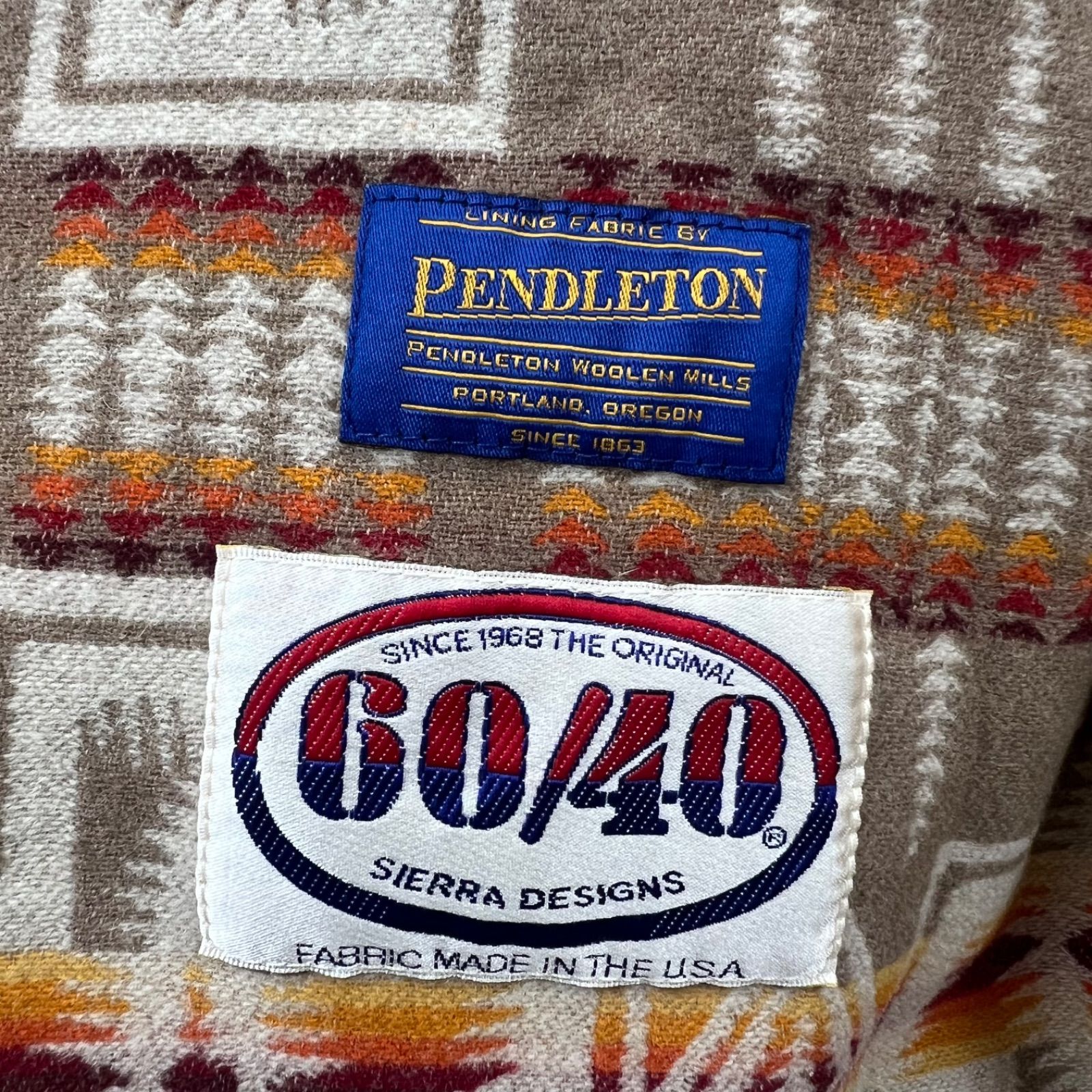 SIERRA DESIGN PENDLETON USA 60/40 mountain jacket S シエラデザイン 