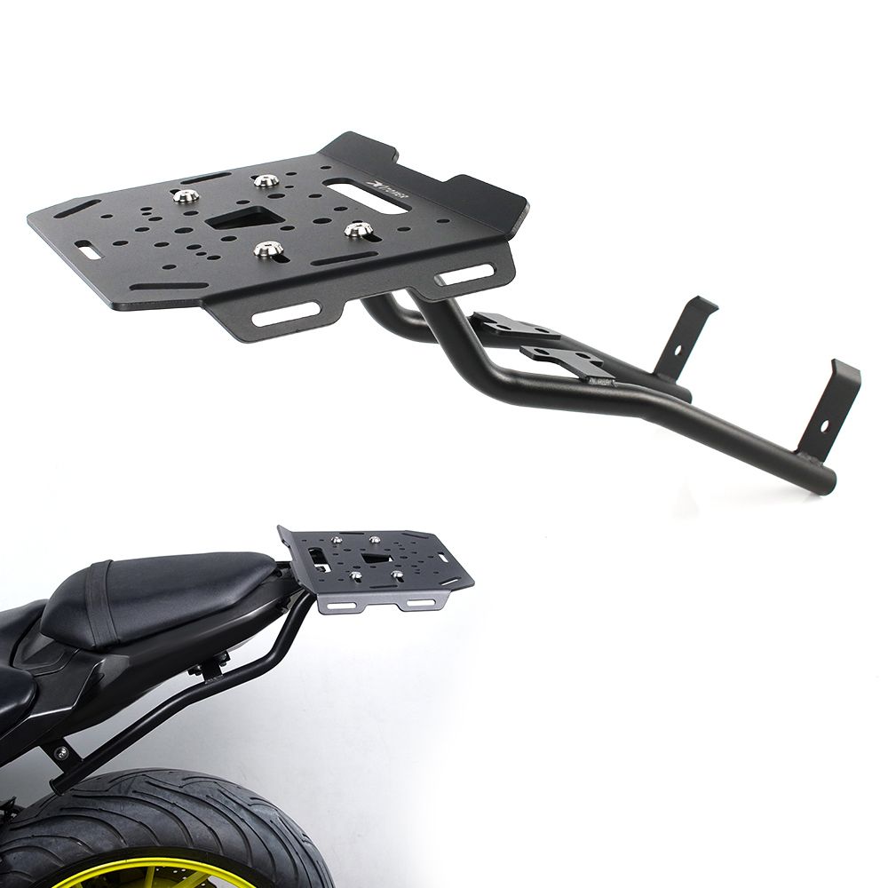 ヤマハ MT-07 2014-2025 2025 2025 MT07 MT 07 ケースシェルフホルダーキャリアラゲッジホルダーブラケット バイク 二輪リアラゲッジラック