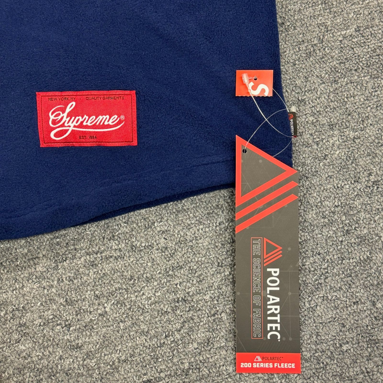 国内正規 未使用品 Supreme 24AW Polartec Baseball Jersey ポーラ 