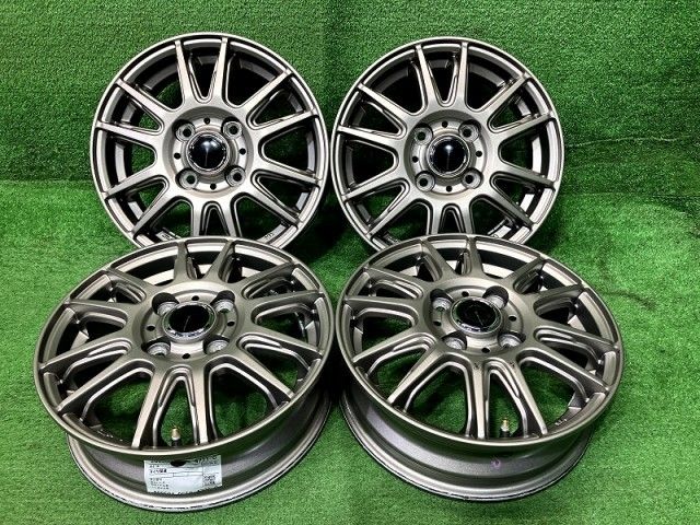 VEMOTION   13インチ　アルミホイール　　4本 VEMOTION ホイール アルミ ダークシルバー 13インチ 4.00B 4穴 4本 100