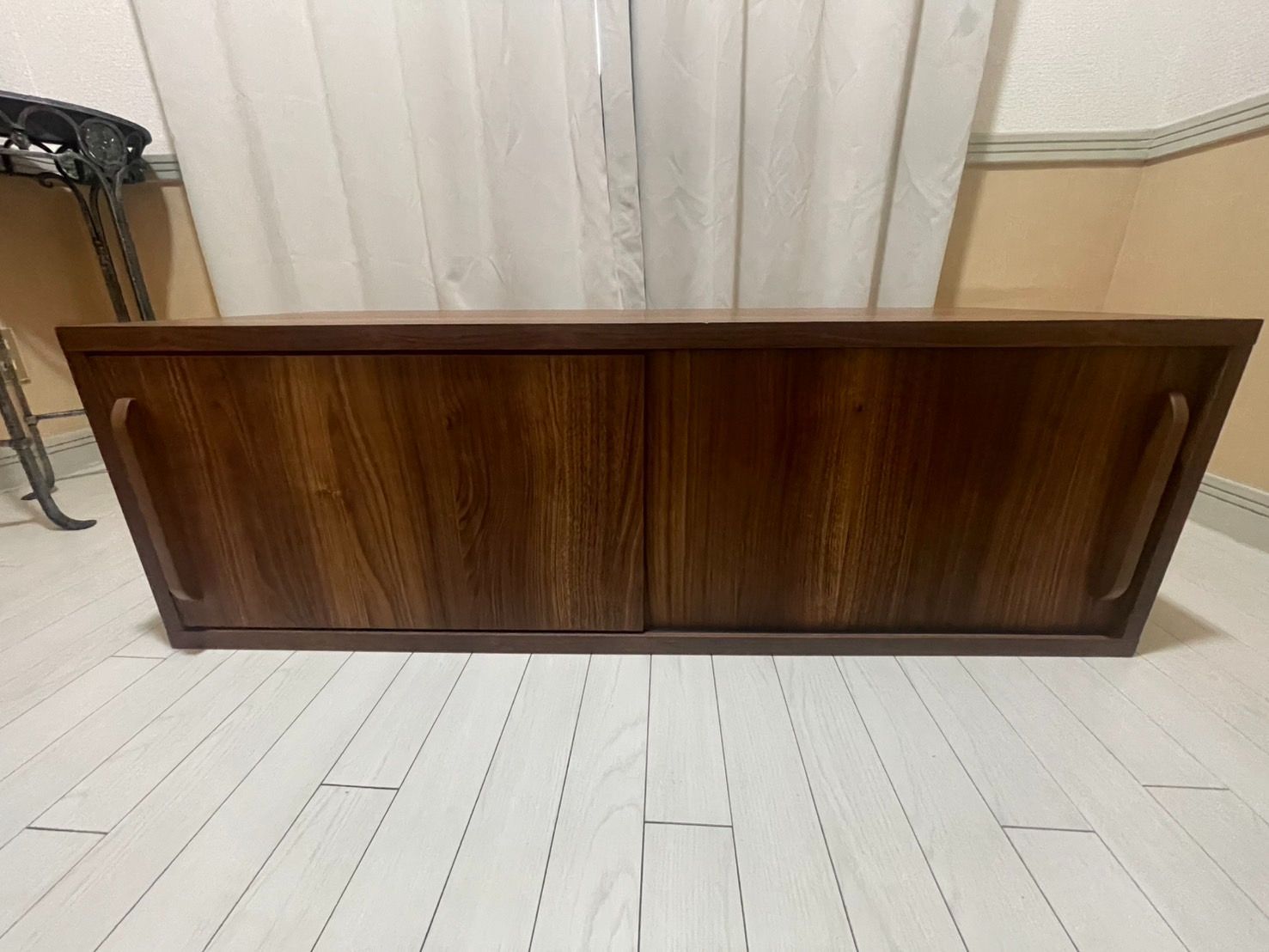 引き取り 名古屋 LOWYA テレビボード 120cm ウォルナット テレビ台 日本製