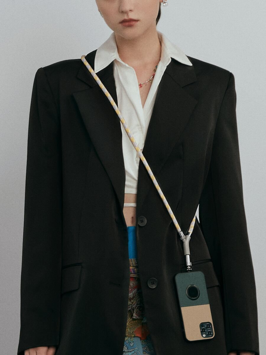 M.CRAFTSMAN ショルダーストラップ Yoggle Chain 18K 全機種対応 スマホストラップ M.CRAFTSMAN Yoggle Chain 18K Limited