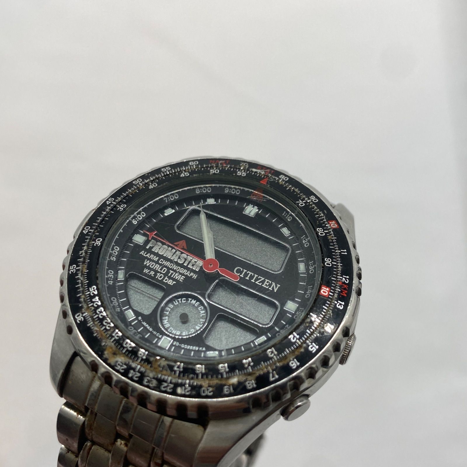 CITIZEN　PROMASTER C420-Q02071K　稼働品 CITIZEN シチズン C420-Q02071K PROMASTER 腕時計 メンズ - メルカリ