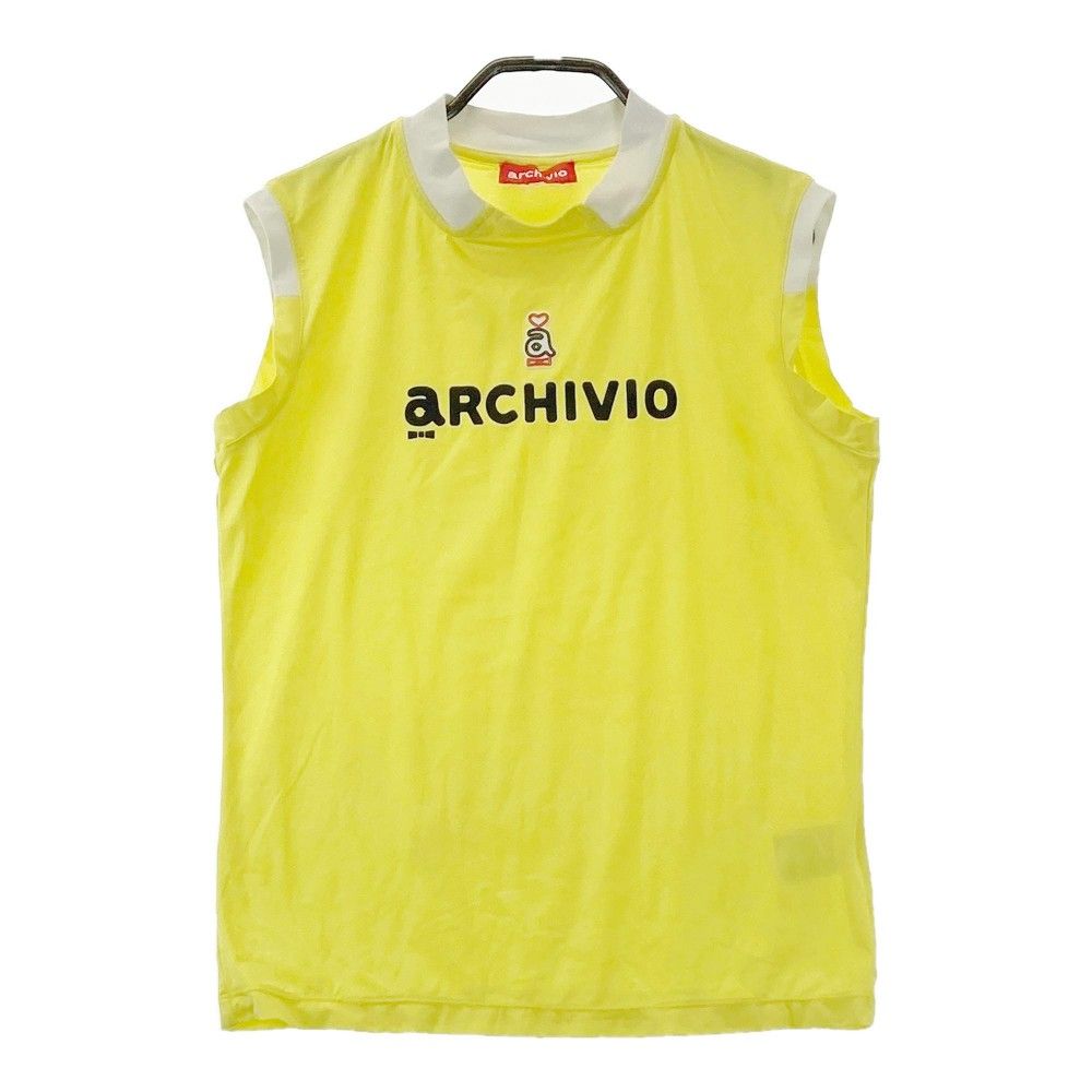 サイズ：36 ARCHIVIO アルチビオ モックネックノースリーブTシャツ