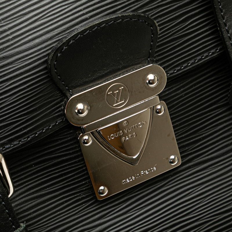美品 ルイヴィトン エピ セギュールMM M58862 ハンドバッグ 黒 レザー LOUIS VUITTON ルイ ヴィトン エピ セギュールMM ショルダー